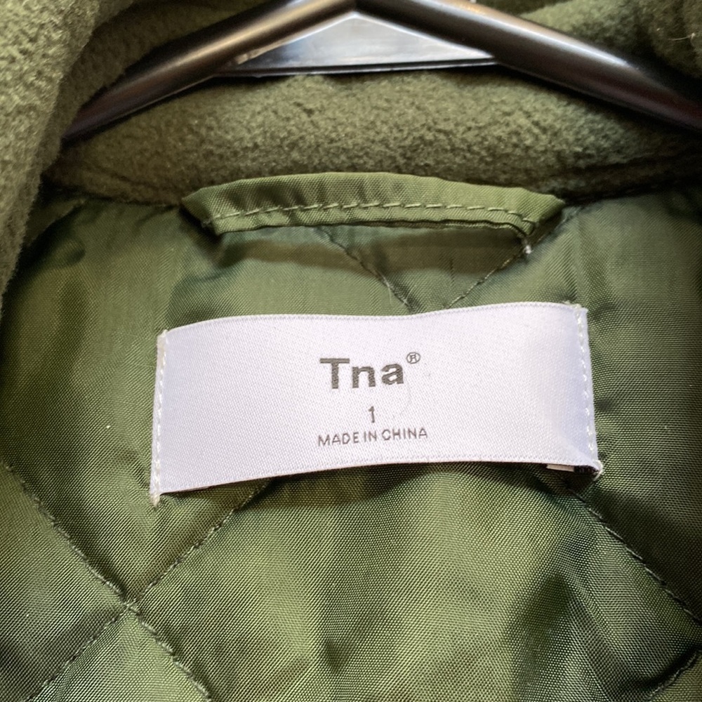 ❗️SOLD❗️TNA Polar Fleece Jacket Size 1 - Picture 7 of 11